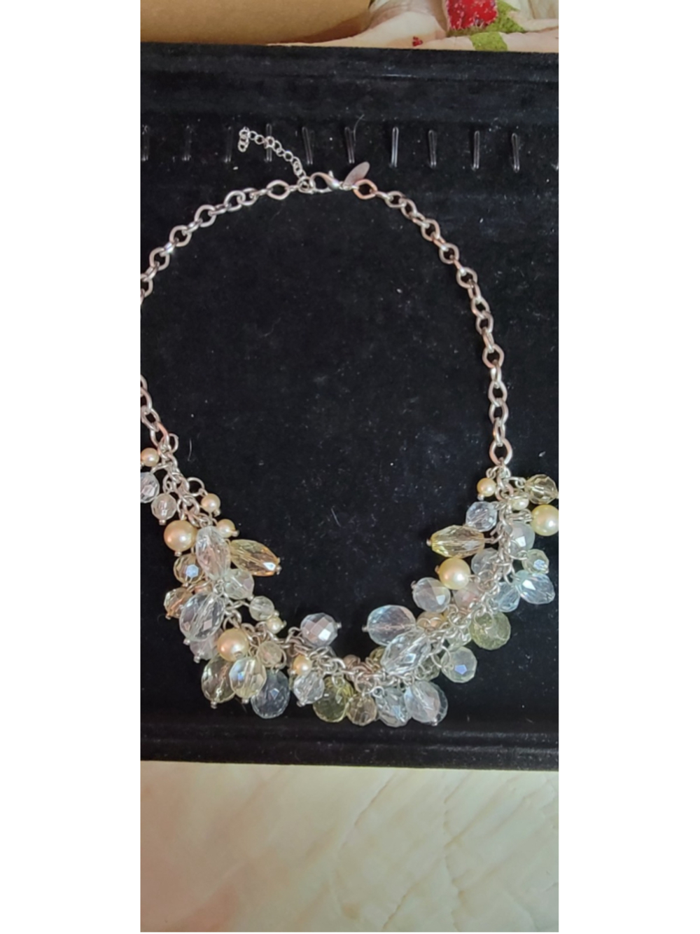Fairycore Pastel Statement Necklace Cottagecore Bridal Romantic Charm